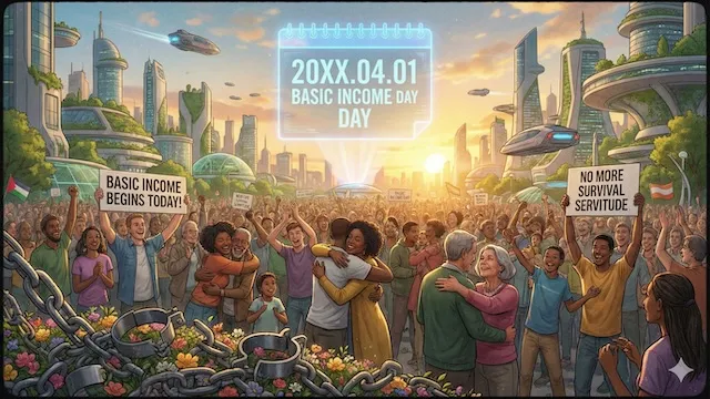 ベーシックインカムの施行開始日