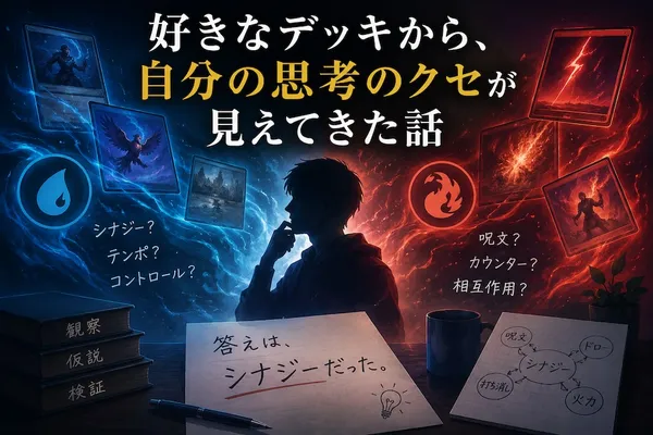 【MTG】好きなデッキから、自分の思考のクセが見えてきた話