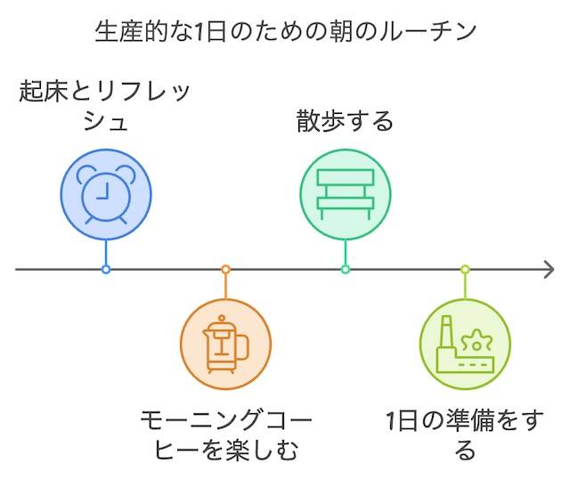 朝のリセット：新鮮な一歩を踏み出すために