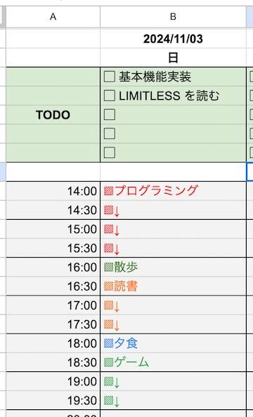 作業ログをさらに見やすくするテクニック