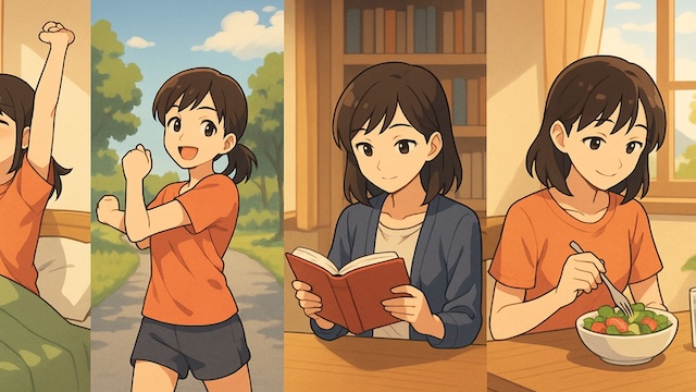 充実した朝の過ごし方