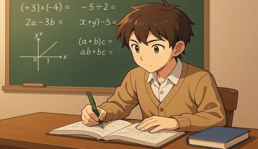 【挑戦】教える前に、もう一度中学数学を学び直しします。